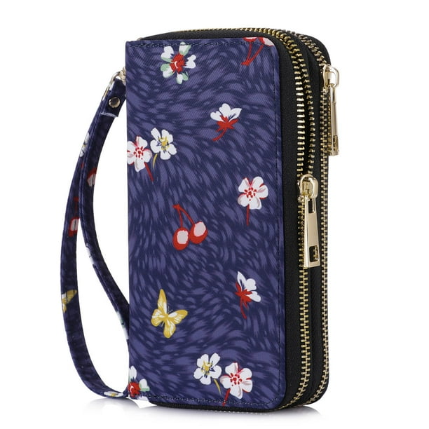 Blue Red Camo Custom Zip Handbag Coin Purse Change Cash Wallet Blue Red Camo Custom Zip Handbag Coin Purse Change Cash Wallet